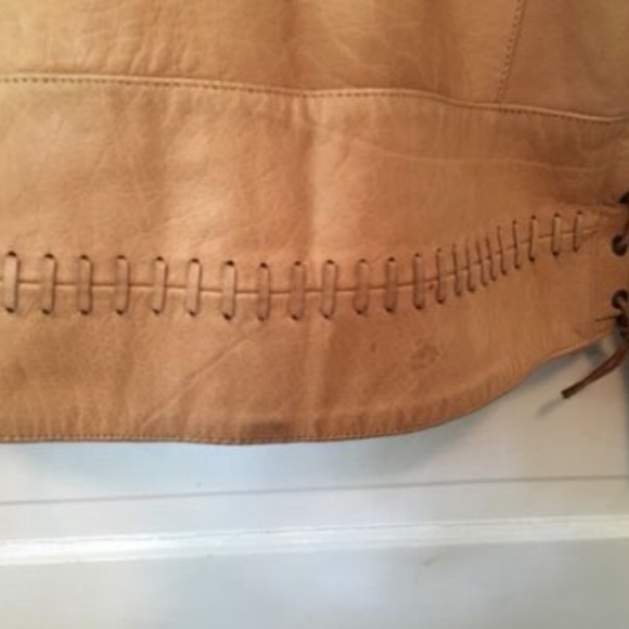 Sunriders Vintage Leather Jacket Tan Camel - Picture 2 of 8